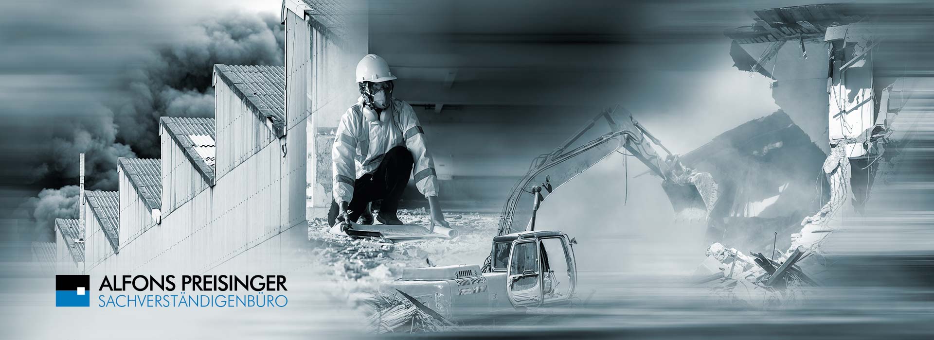 Sachverständigen Büro Alfons Preisinger Gutachten Arbeitsgebiete Brand Wasser innen außen Schäden Schimmel